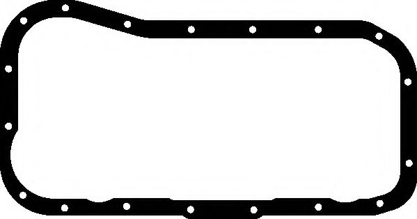 Прокладка піддону Fiat Fiorino/Punto/Ducato 1.7-1.9 87-02  арт. 671100