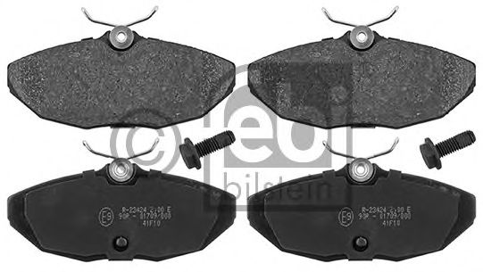 FEBI гальмівні колодки задн.  Jaguar S-Type 02-  арт. 116084