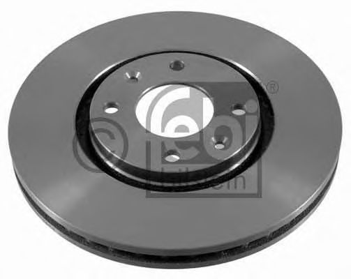 FEBI CITROEN гальмівний диск передній С4, Berlingo, C5, PEUGEOT 207,307,308  арт. 21121