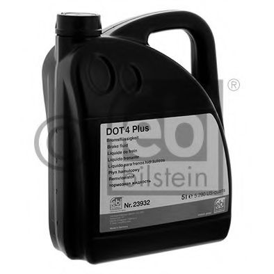 Рідина гальм. FEBI DOT4 Plus (Каністра 5л)  арт. 23932