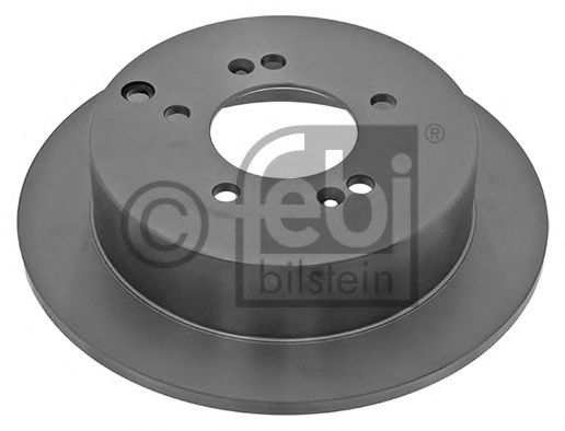 FEBI HYUNDAI диск гальмів.задн.Santa Fe 2.0, 2.4 , 00-,Tucson (284*10)  арт. 31362