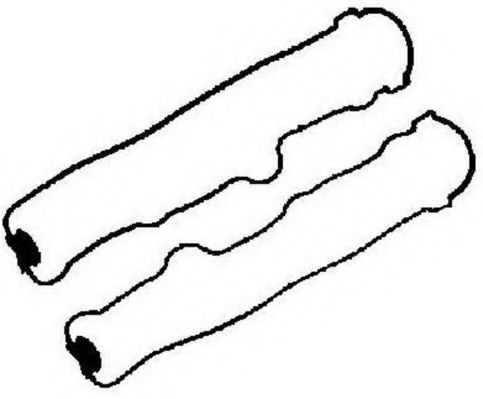 Прокладки клапанної кришки OPEL (компл.) X25XE/X30XE (2) (вир-во PAYEN)  арт. HM5294