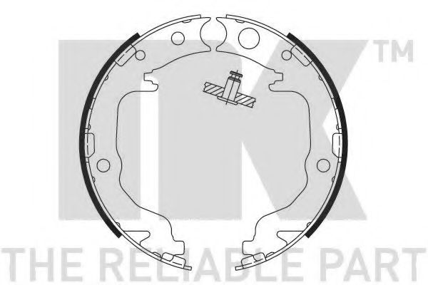 Колодки гальмівні стоянкового гальма NIPPARTS арт. 2793799