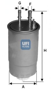 Фільтр паливний 1.3MJET 16V FIAT Doblo 09-23, Doblo 00-13, Ducato 06-14, Ducato 14-; PEUGEOT Boxer 06-14, Bipper 08-17; CITROEN Jumper 06-14, Nemo 08-17; OPEL Combo D 11-18; ALFA ROMEO 159 05-11, Brera 05-10, Giulietta 10-20, MiTo 08-18; LANCIA Delta 08-1  арт. 24ONE01
