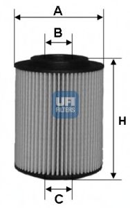 Масляний фільтр CLEANFILTERS арт. 2505000
