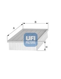 Фільтр повітряний VW TOUAREG II, CAYENNE II 3.0-4.2 10- (вир-во UFI)  арт. 3032900