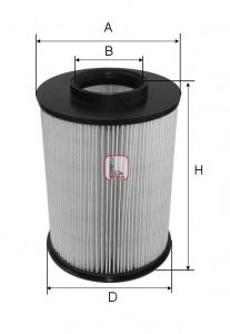 S 2722 A SOFIMA Фільтр повітря  арт. S2722A