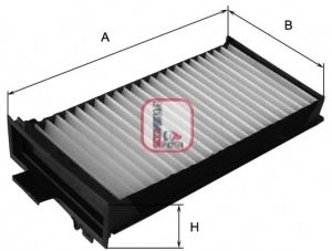 S 3104 C SOFIMA Фільтр салону  арт. S3104C