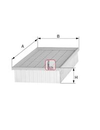S 3246 A SOFIMA Фільтр повітря  арт. S3246A