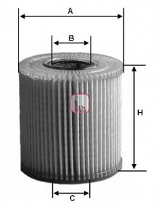 S 5002 PE SOFIMA Фільтр оливи ASHIKA арт. S5002PE
