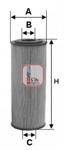 S 5154 PE SOFIMA Фільтр оливи  арт. S5154PE