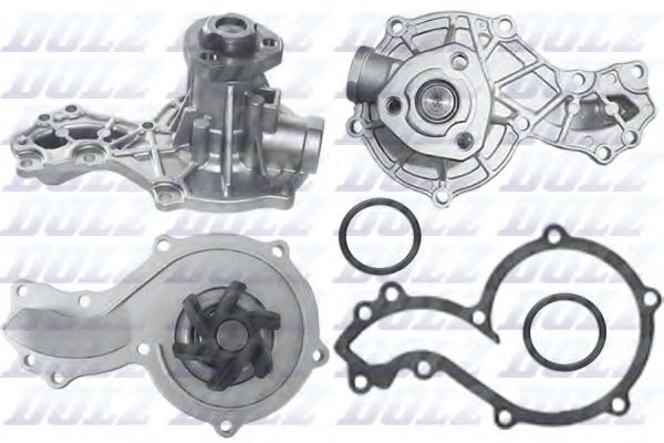 Водяний насос T4/Caddy II/Golf II/III/Passat B3/B4 1.9D/TD/1.6-2.0 (підсилений підшипник)  арт. A151RS