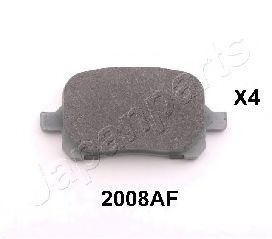 JAPANPARTS TOYOTA гальмівні колодки передн.Camry 96- LPR арт. PA2008AF