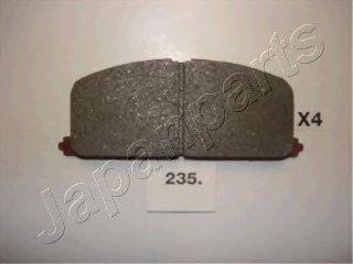 JAPANPARTS TOYOTA гальмівні колодки перед.Carina II, Corolla, Camry, Corona 1,3-2  арт. PA235AF
