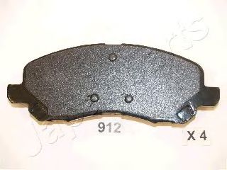 JAPANPARTS DODGE гальмівні колодки передн.Caliber, AvengerJEEP Compas,Patriot  арт. PA912AF