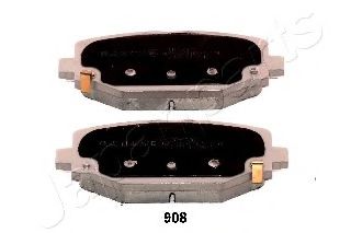JAPANPARTS FIAT гальмівні колодки задн.Freemont ,Dodge Caravan,Chrysler Grand Voyager 2.0/3.608-  арт. PP908AF