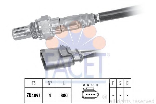 Лямбда-зонд VW Golf/Passat/Tiguan 1.2-2.0 TSI/TDI 12->  арт. 108199
