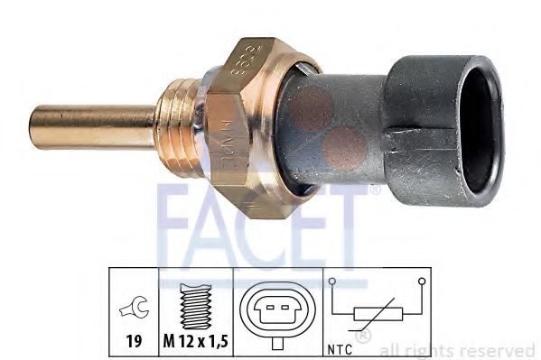 Датчик температури Lanos/Aveo/ Lacetti 0.8-3.0 89-  арт. 73098