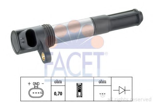 9.6342 FACET Котушка запалення  арт. 96342