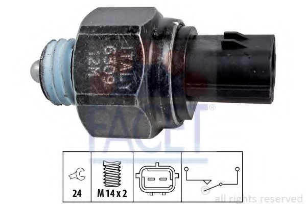 Датчик заднього ходу Ceed 06-/Cerato 04-/Sorento 02-/Sportage 04-/Tucson 04-  арт. 76309