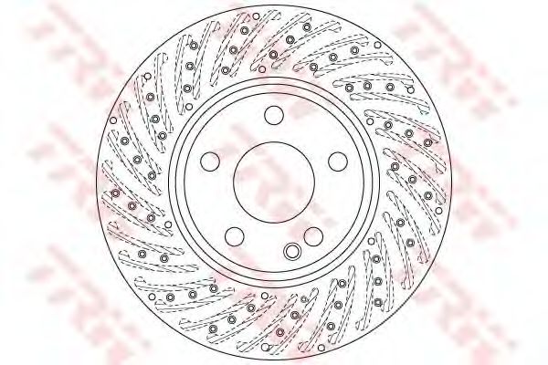 Диск тормозной MERCEDES A(W176)/ B(W246) 