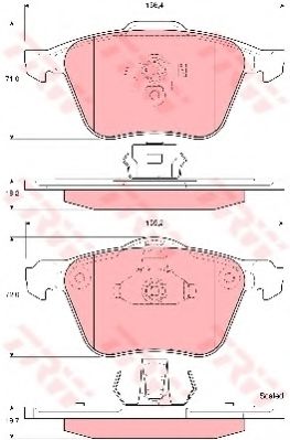 Гальмівні колодки ROADHOUSE арт. GDB1576
