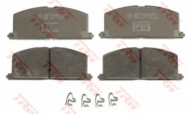 Тормозные колодки  арт. GDB323