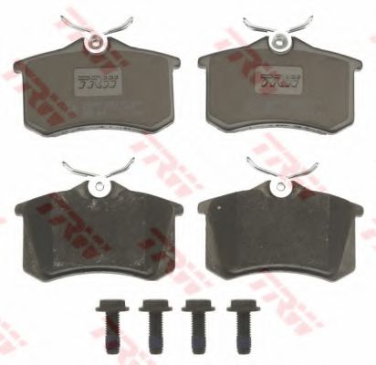 Колодки гальмівні дискові задні VW PASSAT B5 96-05, Golf IV 97-03, Passat B3-B4 88-96, Passat B2 81-88, Golf II 83-92, Golf III 91-98, Polo 94-01; AUDI A4 04-08, A6 97-04, A4 00-04; SEAT Toledo I 91-99, Exeo 08-13, Ibiza 93-02; PEUGEOT 405 93-96; CITROEN   арт. GDB823