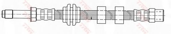 a_Гальмівний шланг SEAT - VOLKSWAGEN Cordoba/Cordoba Vario/Ibiza/Inca/Caddy/Golf/Golf Cabrio/Golf Es  арт. PHB345
