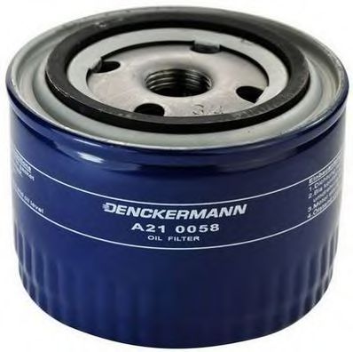 Фільтр мастильний двигуна ВАЗ 2101-2107, 2108-09 (низкий 70мм) (вир-во DENCKERMANN)  арт. A210058
