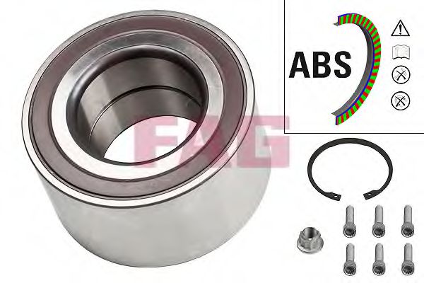 Підшипник маточини переднього колеса ABS арт. 713610640