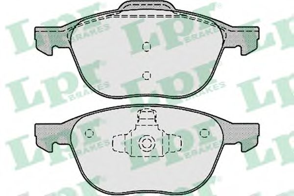 05P1190  LPR - Гальмівні колодки до дисків  арт. 05P1190