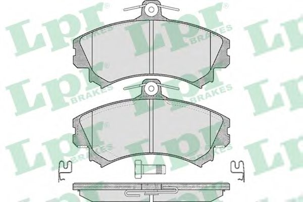SF2849 Тормозные колодки  арт. 05P615