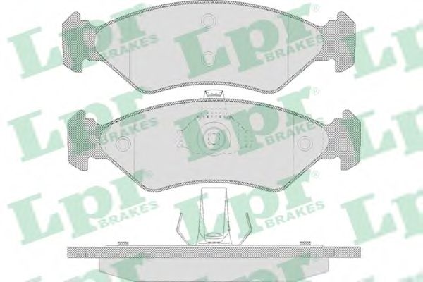 05P655  LPR - Гальмівні колодки до дисків (F, S)  арт. 05P655