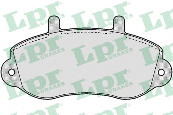 Тормозные колодки  арт. 05P663