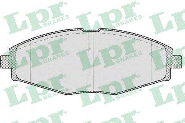Тормозные колодки передние Lanos 1.5i, 99-  арт. 05P693