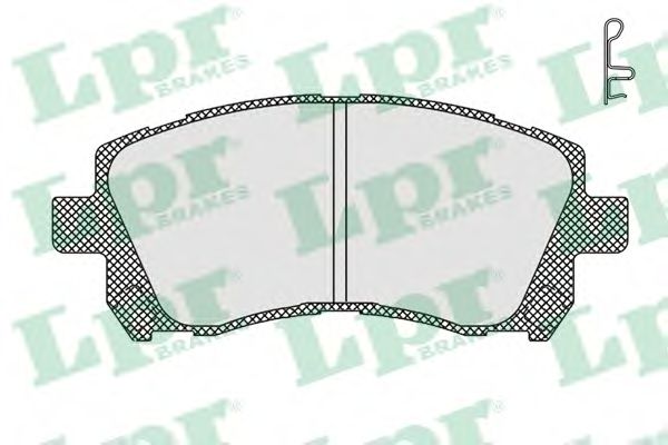 05P713  LPR - Гальмівні колодки до дисків (F, з датчиком)  арт. 05P713