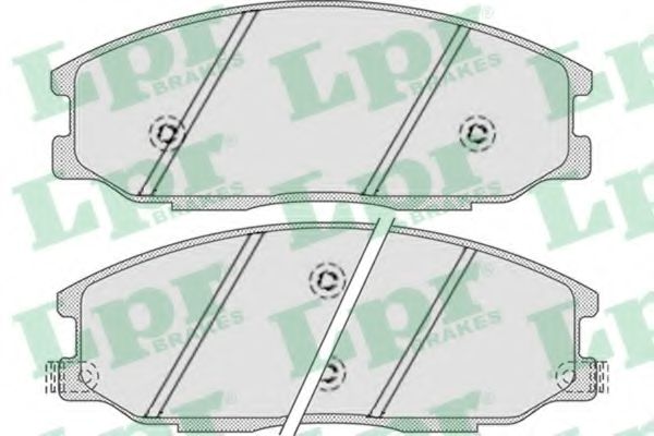 05P858  LPR - Гальмівні колодки до дисків (F, V, з датчиком)  арт. 05P858