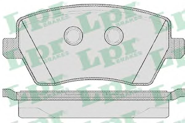 05P867  LPR - Гальмівні колодки до дисків (F, V)  арт. 05P867