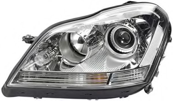 HELLA DB Фара основна галоген з лампами H7/H7 PY21W W5W WY5W лів.GL X164 06-  арт. 1EL263400011