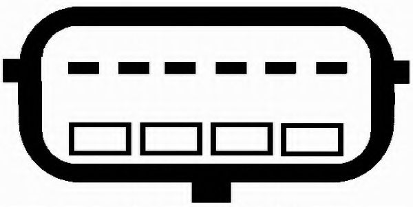 HELLA RENAULT витратомір повітря Megane II,Scenic II,Vel Satis,Espace IV,Laguna II,III 2.0dCi  арт. 8ET009142551