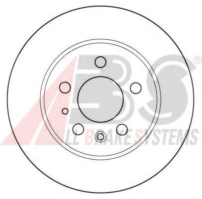Гальмівний диск задн. W107/W116/W123/W126 (58-93)  арт. 15736