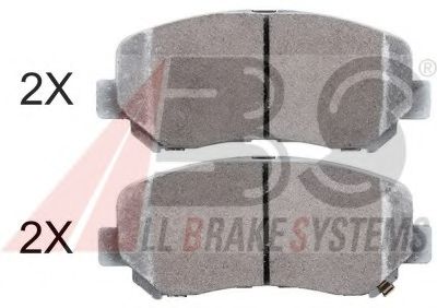 Гальмівні колодки пер. Mazda CX-5 11- Akebono  арт. 37929