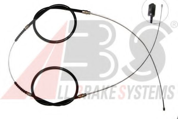 Трос ручного гальма Boxer/C25/Ducato/Jumper (90-06)  арт. K12106