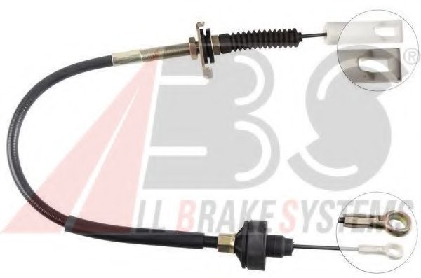 Трос зчеплення ВАЗ 2109 (вир-во ABS)  арт. K22120