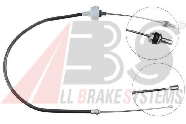Трос зчеплення RENAULT R9/R11 (вир-во ABS)  арт. K23880
