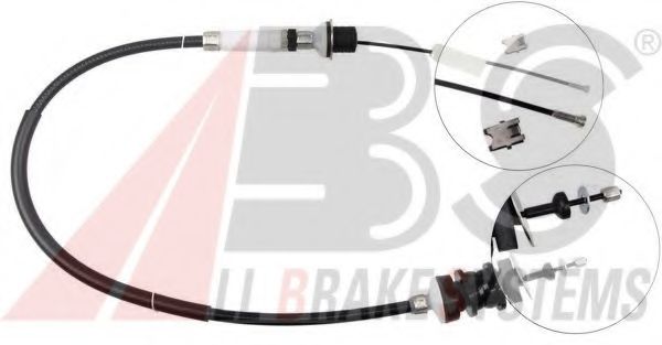 Трос зчеплення Scudo/Jumpy 1.9/2.1 TDS (1095/750) (без авторег.)  арт. K24970
