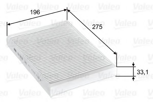 Фільтр салону VALEO арт. 715597