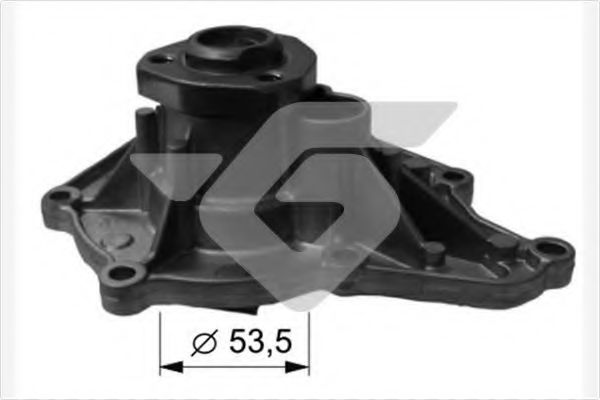 Насос водяний Audi A4,5,6,8,Q5 2.8-3.2 FSI (06-) (WP336) Hutchinson  арт. WP336