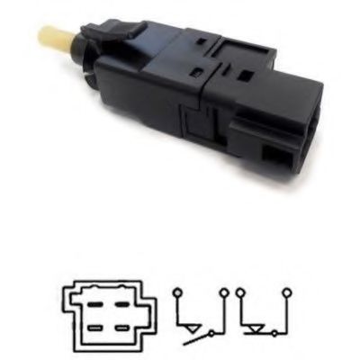 MEATDORIA  DB Переключатель стоп-сигнала  4конт W168/W169/W163W245/Sprinter/Vito 2,2CDI  арт. 35106